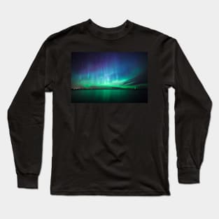 Beautiful northern lights Long Sleeve T-Shirt